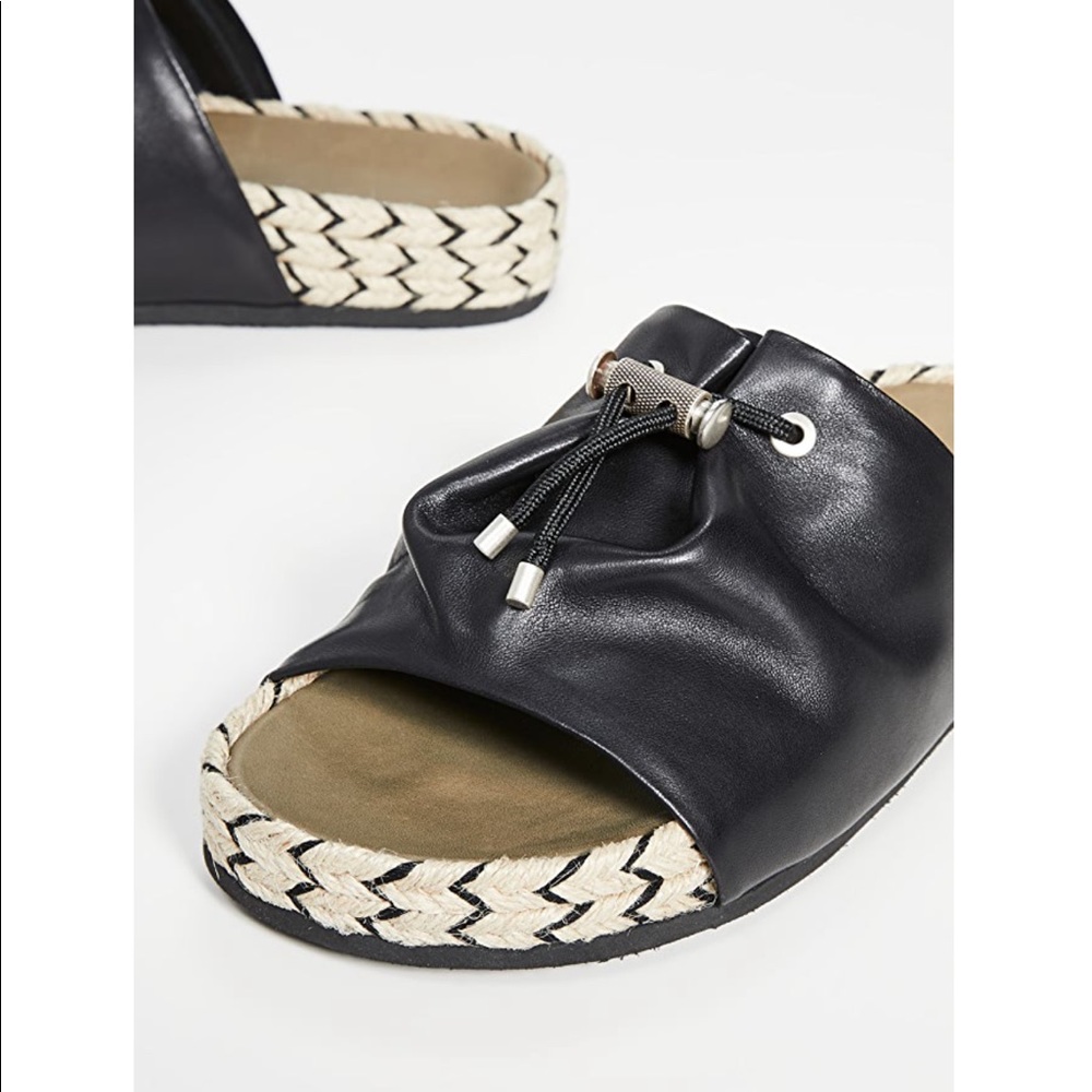 NWT Rag & Bone Eva Espadrilles Leather Slides 10 - Picture 5 of 16